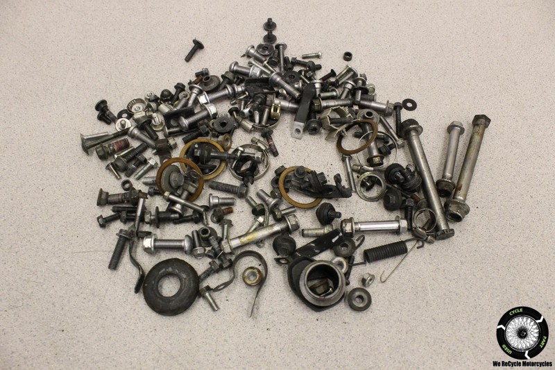 2008 Kawasaki ZZR600 Miscellaneous Nuts Bolts Assorted Hardware ZX ZZR 600 J1