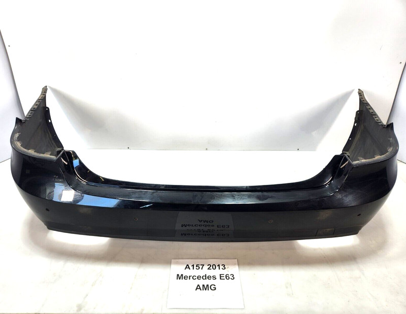 ✅ 2011-2013 OEM Mercedes W212 E63 AMG Rear Bumper Cover Black 040U