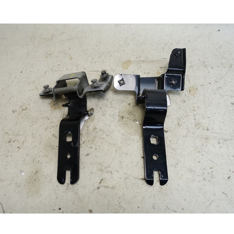 BMW E30 3-Series Convertible Top Compartment Lid Hinge Pair OEM 1987-1993