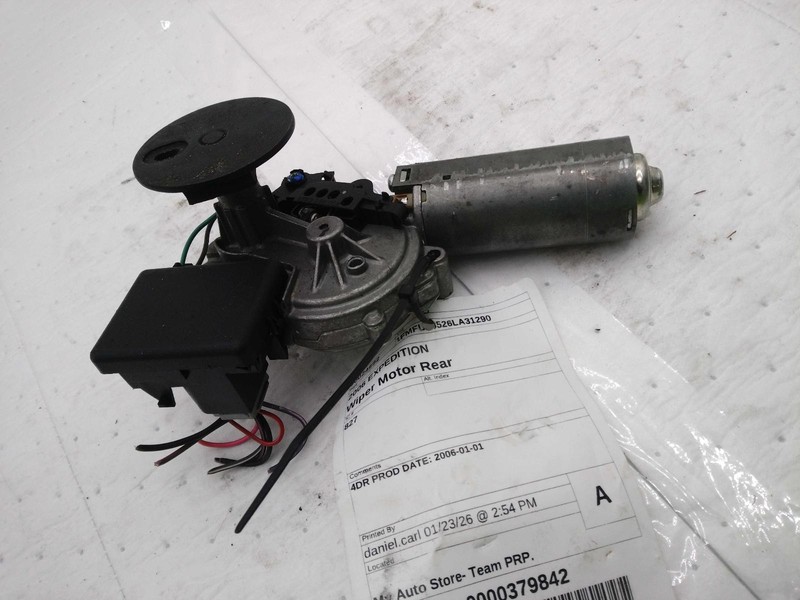 Used Back Glass Wiper Motor fits: 2006 Ford ExpeditionGrade A