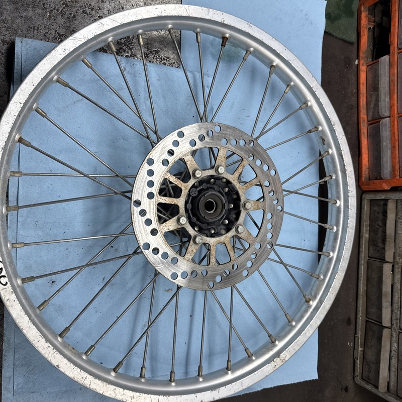 1986 Yamaha TT600TT 600 Front Oem DID 1.6 X 21 Rim Wheel