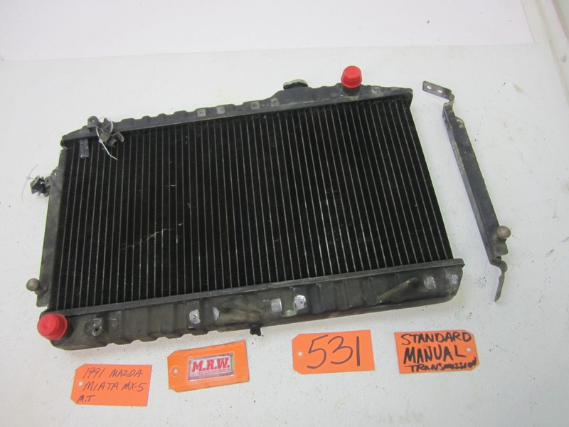 RADIATOR MANUAL TRANSMISSION CAR MAZDA MT fits 90-97 MIATA MX5 MX-5 NEEDS REPAIR