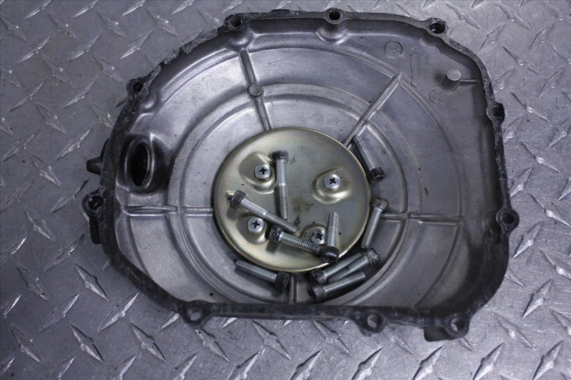 1989 YAMAHA FZR 400 SIDE ENGINE CLUTCH COVER WITH OIL CAP OEM FZR400 89