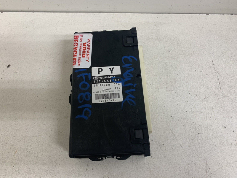 2013-2014 Subaru Legacy Engine Computer Control Module Ecu Ecm Pcu 22765AE06B