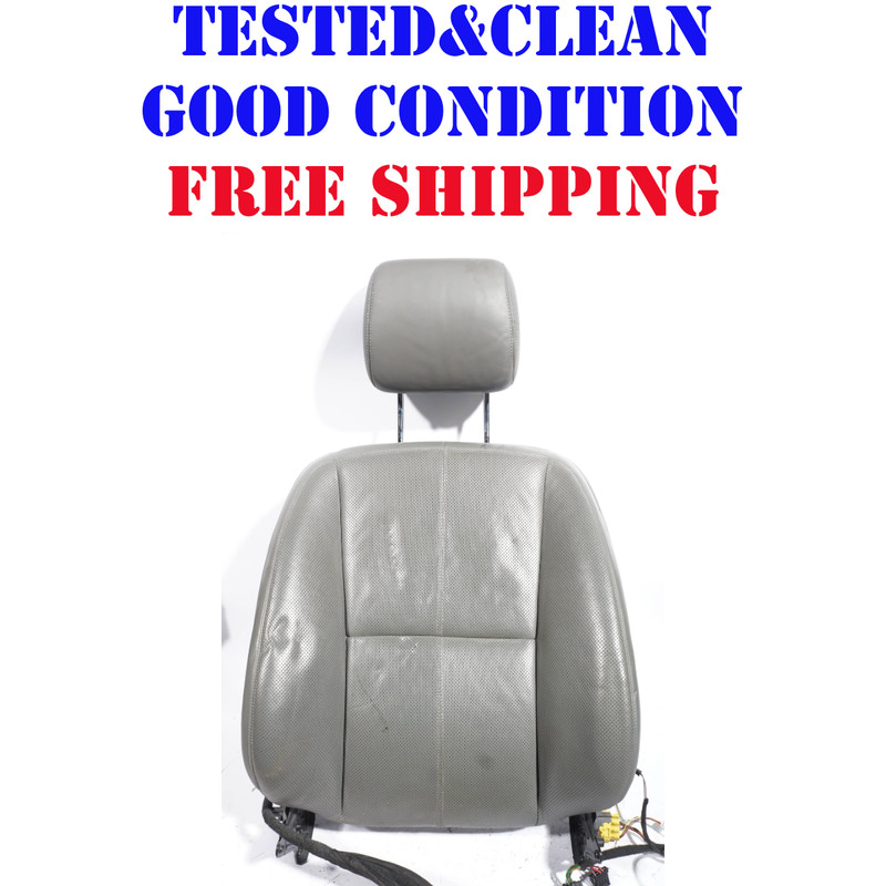 07-09 MERCEDES S550 W221 FRONT RIGHT PASSENGER SEAT BACK BACKREST UPPER OEM