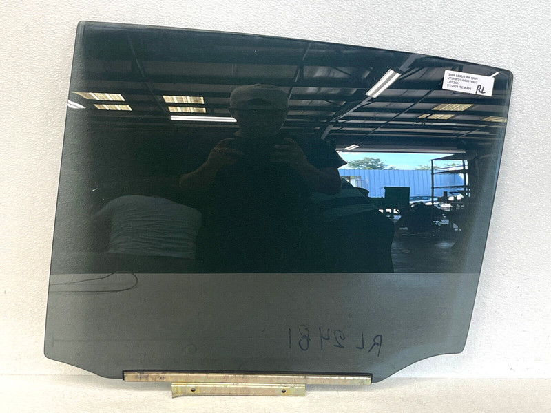 ⭐2004-2008 LEXUS RX400H RX350 REAR LEFT SIDE DOOR WINDOW GLASS PANEL OEM LOT2481