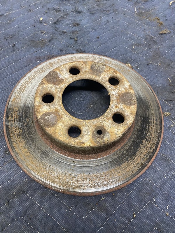 2000 Volkswagen Golf 2 Door VR6 Right Rear Rotor OEM