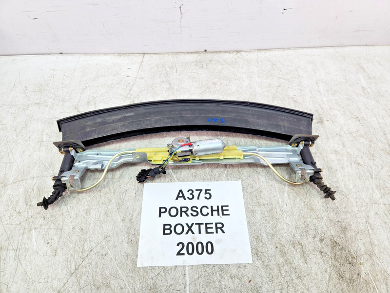 ✅ 97-02 OEM Porsche Boxster 986 Rear Trunk Lid Spoiler Wing Assembly Black