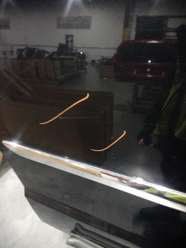 2014 Chrysler Town & Country Right Rear Door Black OEM Used 622004
