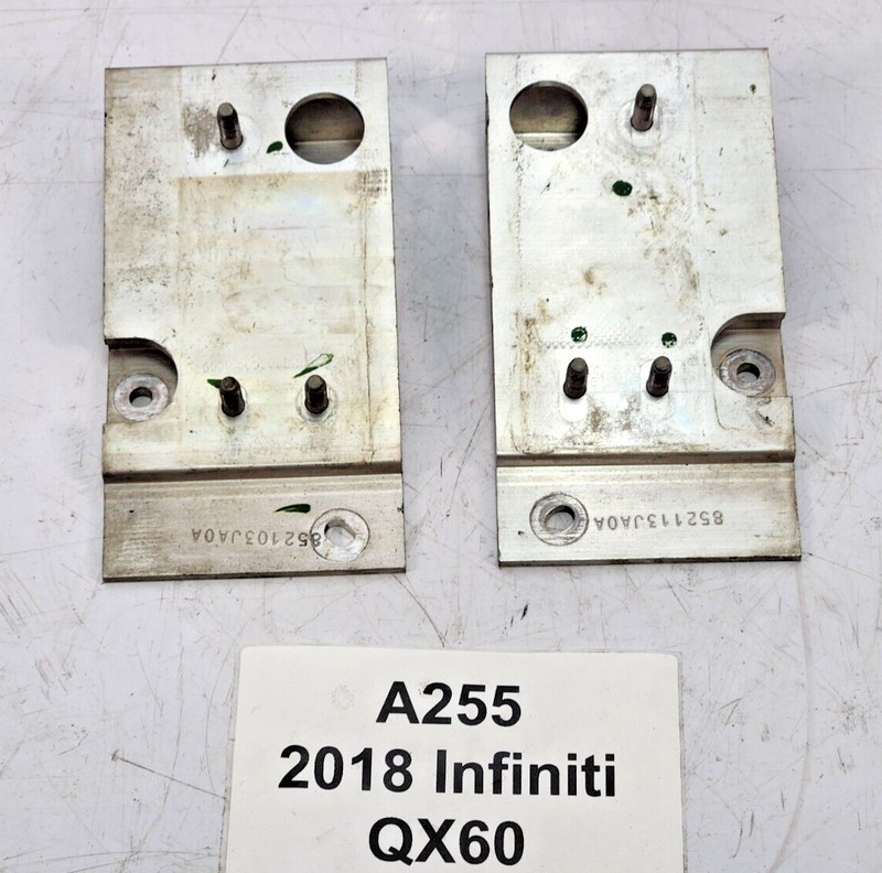 ✅ 13-20 OEM Infiniti QX60 Rear Left Right Driver Passenger Bumper Bracket SET