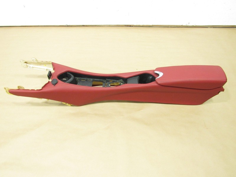 17-23 Mclaren 720S 720 2018 Center Console Panel Cover Frame Red W/ Armrest |Y2
