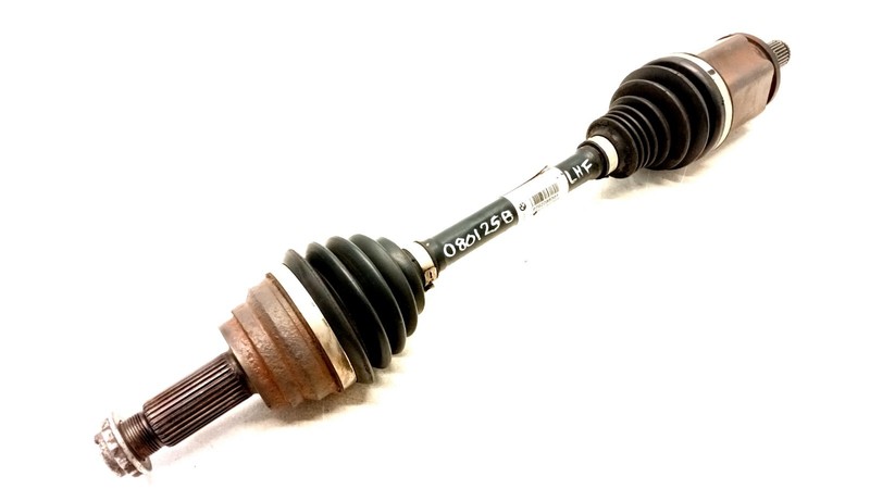 07-18 BMW E70 X5 FRONT LEFT DRIVER SIDE OUTPUT SHAFT SUSPENSION AXLE ARM 080125B