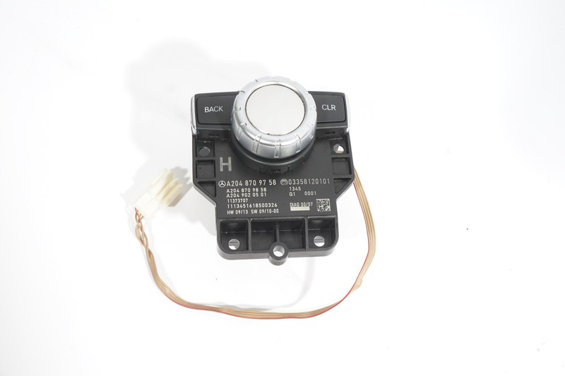 2012- 2014 MERCEDES BENZ C300 4MATIC W204 MULTIMEDIA CONTROL RADIO SWITCH OEM