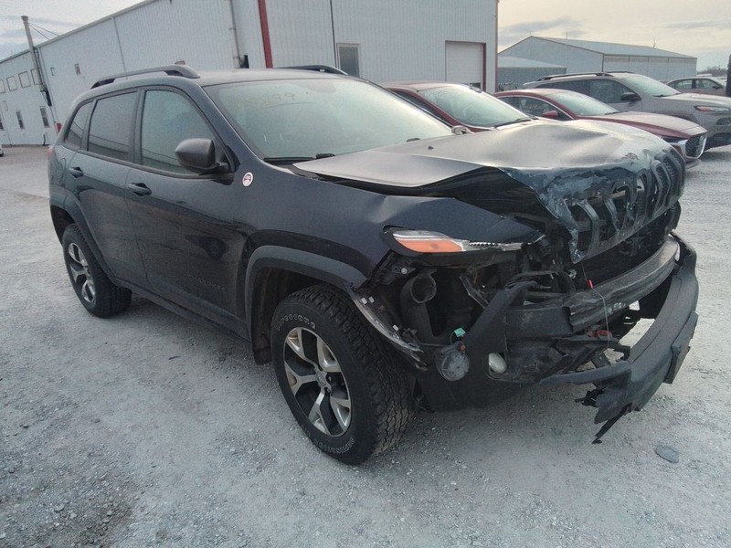 2014-2018 Jeep Cherokee Front Passenger Roof Curtain Air Bag