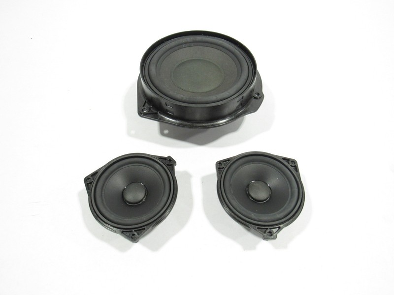 12-15 Mercedes ML350 W166 2015 Front Rear Door Audio Sound Speaker Set 3 PCS ;:A