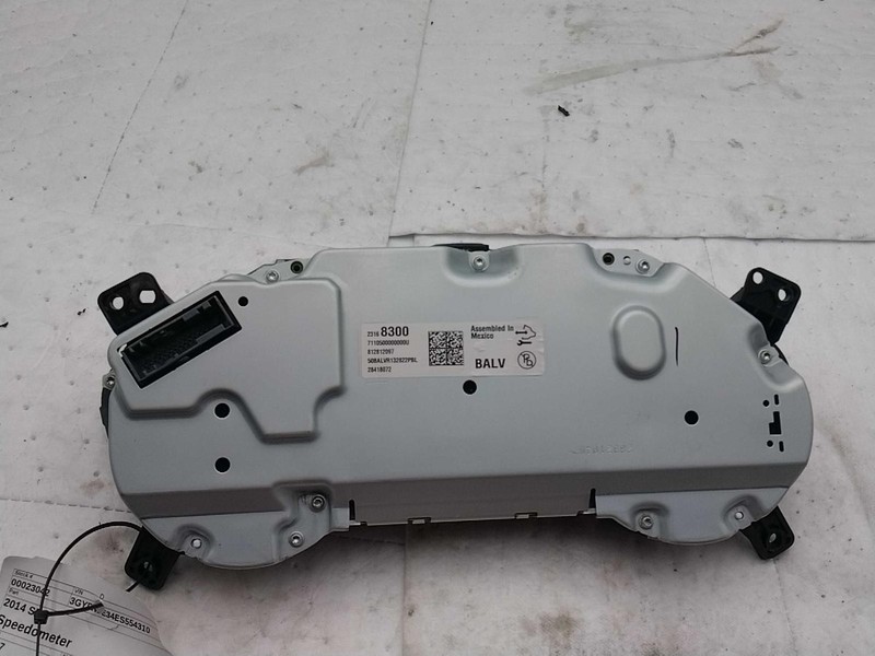 2014 Cadillac SRX Speedometer Gauge OEM Silver 113K Miles NJ25-23042-581679