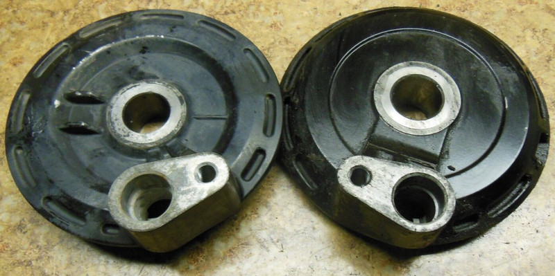 2007 Yamaha FJR1300 FJR 1300 Left Right Front ABS Caliper Wheel Rim Hub Cover 07