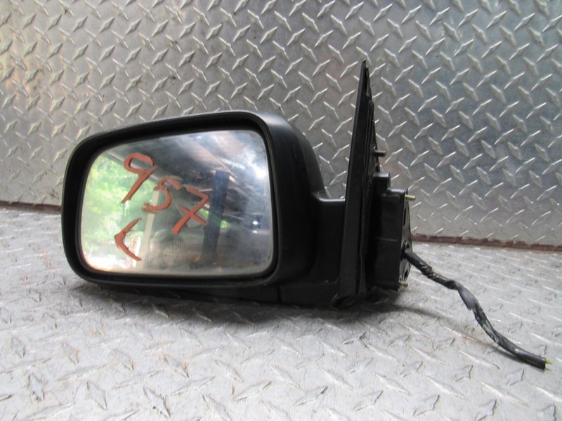 02-06 HONDA CR-V LEFT FRONT DRIVER SIDE VIEW MIRROR NON-HEATED MOULDED BLACK LX