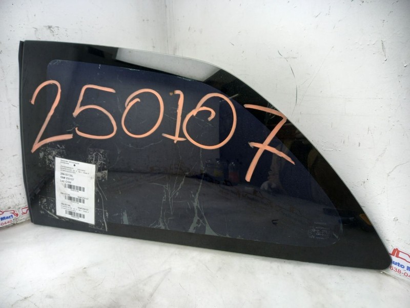 06-11 TOYOTA YARIS DRIVER LEFT QUARTER GLASS