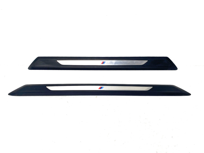 14-16 BMW 428I F32 LEFT AND RIGHT SIDE DOOR SILL PLATE TRIM COVER OEM #A0.40