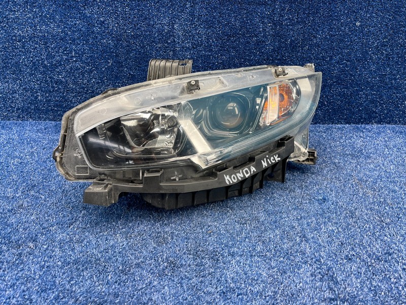 16-18 Honda Civic Left Driver Headlight Lamp Halogen Projector 33150-TBA-A01 OEM