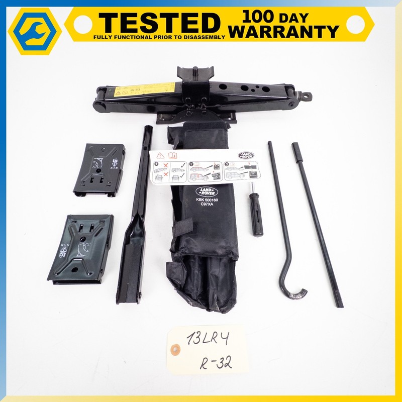 10-16 LAND ROVER L319 L320 LR4 EMERGENCY SPARE TIRE TOOL KIT SET OEM