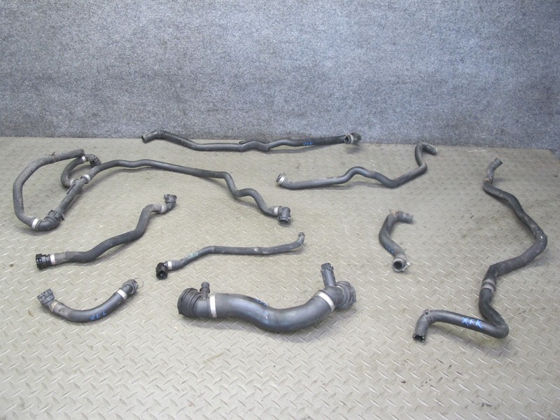 2014-2018 BMW F15 X5 AWD N63 ENGINE COOLING HOSE PIPE LINE SET