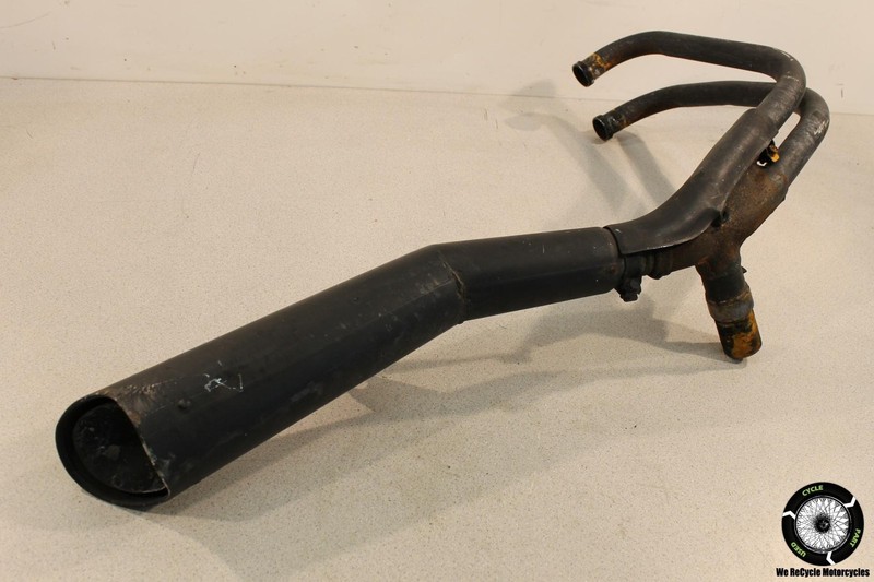 1983 Honda Nighthawk 550 Cb550 Right Full Exhaust System Headers Pipe Muffler 83