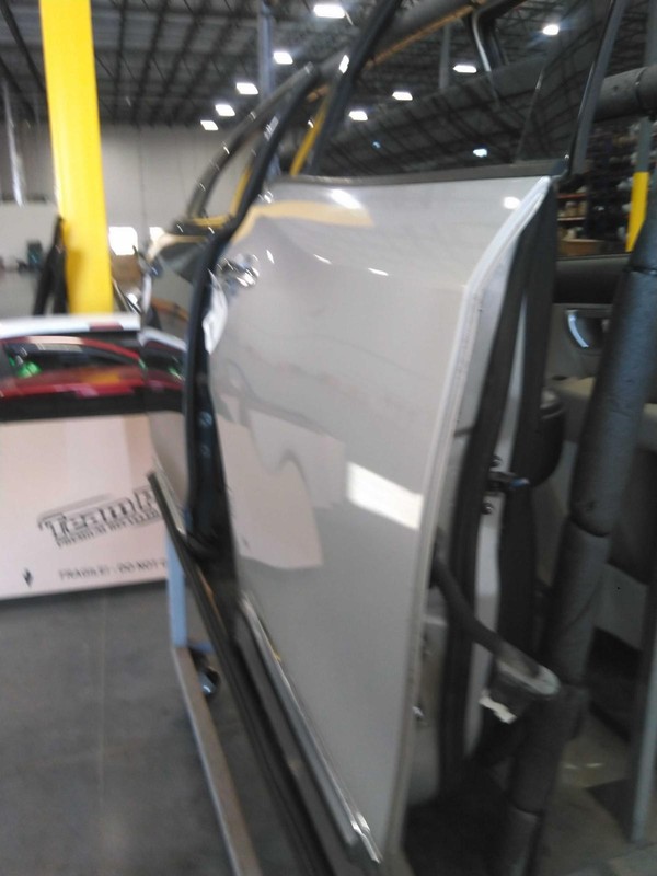 2014 Nissan Pathfinder Rear Right Door Silver OEM Used 378951 112K Miles