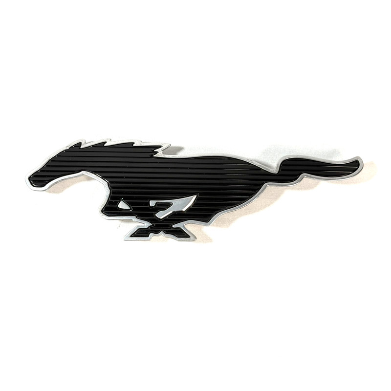 📌 2021-2023 FORD MUSTANG MACH-E BLACK FRONT GRILLE PONY EMBLEM LJ8Z-8A224-B OEM