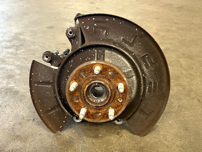 ⭐2016-2020 TESLA MODEL X AWD REAR RIGHT PASS SPINDLE KNUCKLE HUB OEM LOT2632