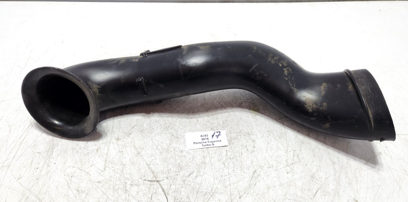✅ 11-18 OEM Porsche Cayenne Turbo 958 4.8L Left Engine Air Intake Hose Pipe