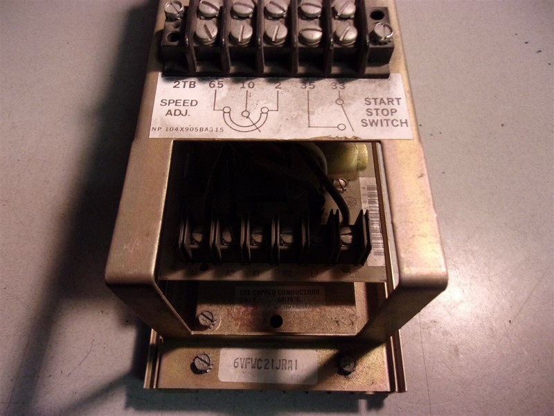 GE 6VFWC21JR Statotrol Jr. DC motor Speed Control *FREE SHIPPING*