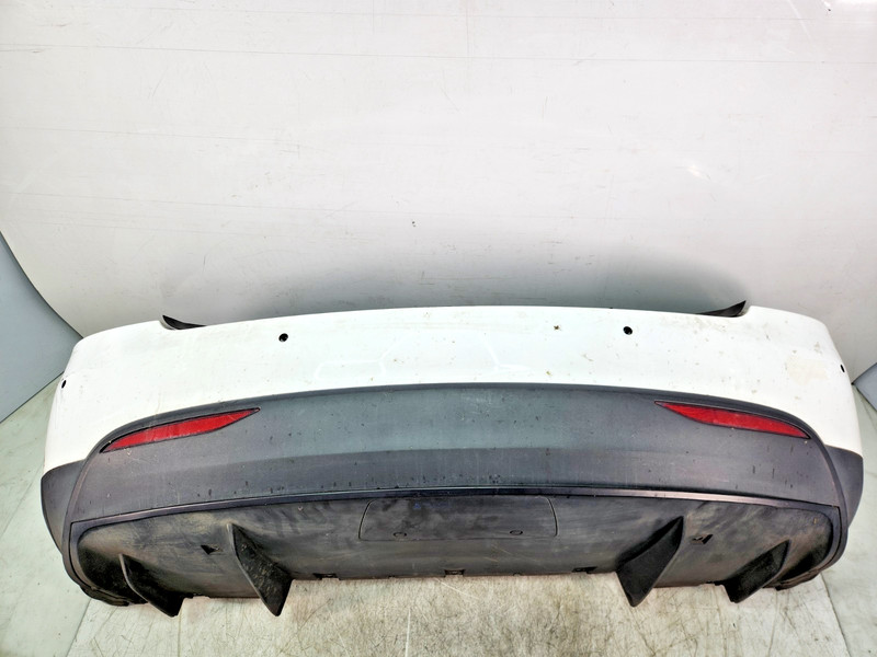 ✅16-20 OEM Tesla Model X Rear Bumper Cover Panel White W/ Splash Shield *