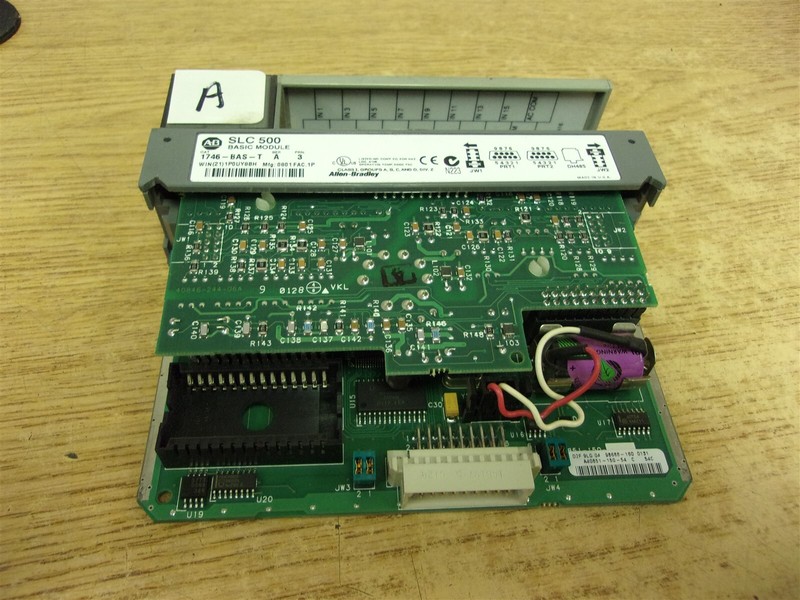 Allen Bradley 1746-BAS-T Basic module SLC 500 Series A "A" *FREE SHIPPING*