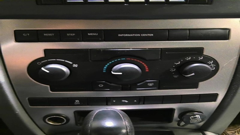 Temperature Control Manual Temperature Control Fits 05-07 GRAND CHEROKEE 3459607