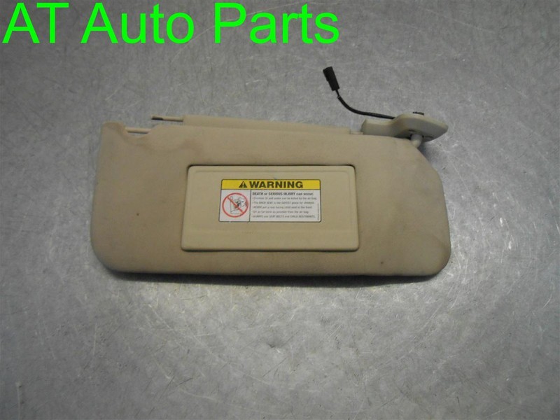 2003 NAVIGATOR PASSENGER INTERIOR SUN VISOR ILLUMINATED THRU 08/19/02 TAN OEM