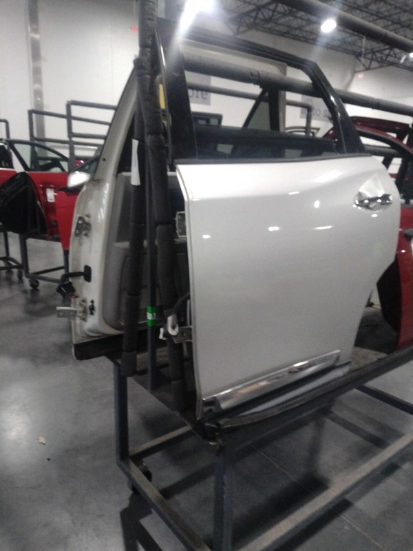 2014 Nissan Pathfinder Left Rear Door Silver Used with Paint Chips & Scuffs