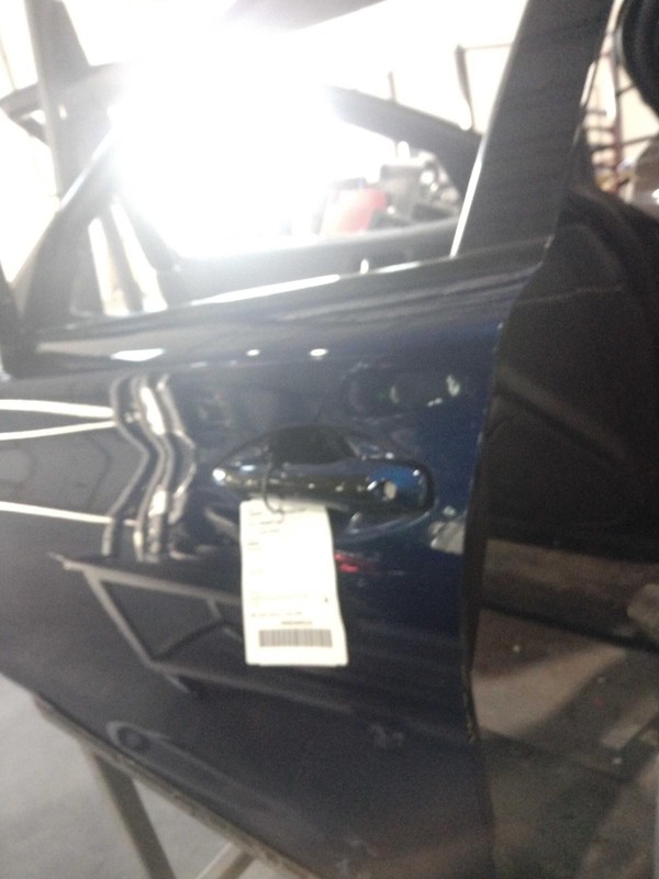 2017 INFINITI Q50 Front Left Door Iridium Blue 4DR Sedan Used Part 71K Mi