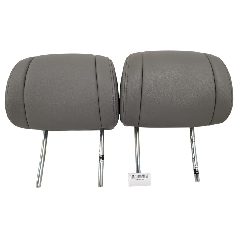 2009-2015 Honda Pilot Front Seat Headrests Head Rests Tan Leather Set Pair OEM