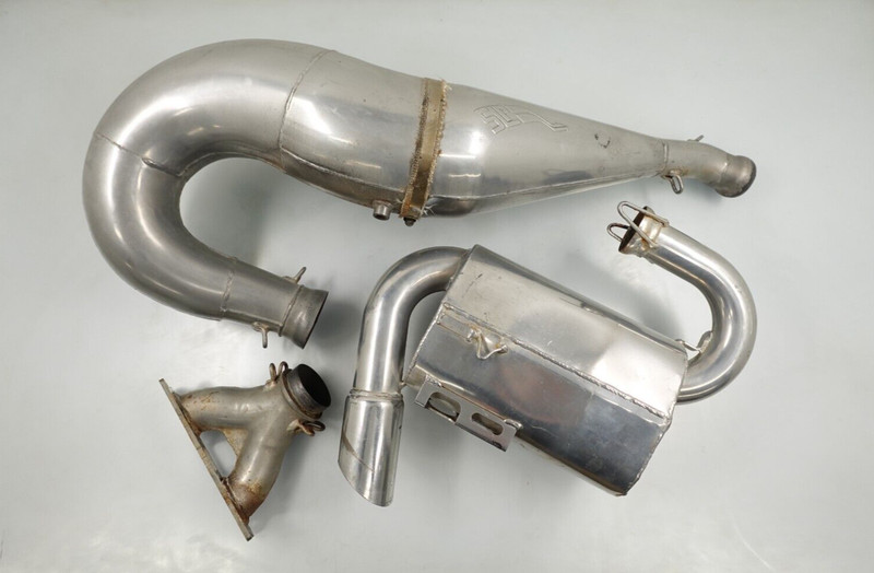 VERY NICE 2008 Polaris Dragon RMK 800 SLP Lightweight Performance Exhaust Pipes