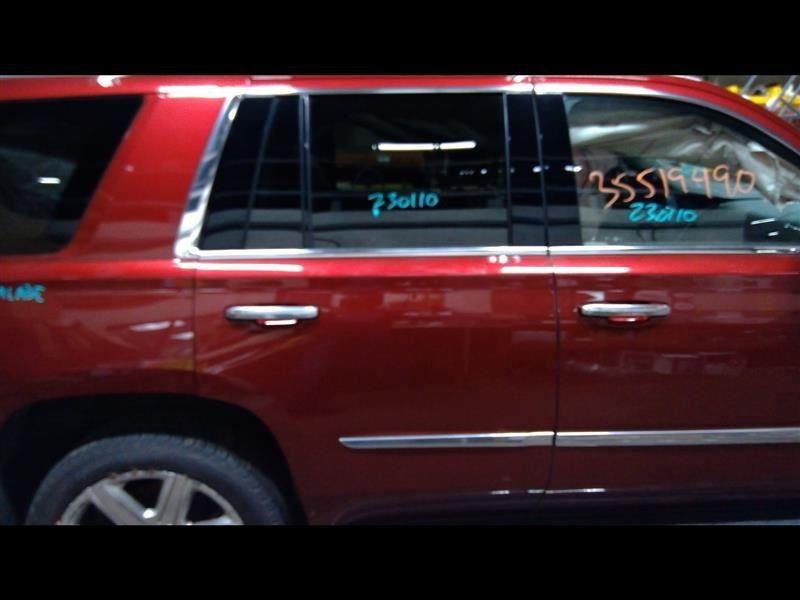 Passenger Right Rear Side Door Red 405Y Fits 15-19 ESCALADE 1092858