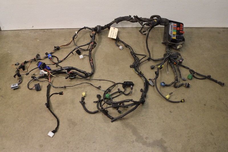 Fiat 500 Abarth Engine Bay Firewall Bulkhead Wiring Harness Genuine Oem 2012