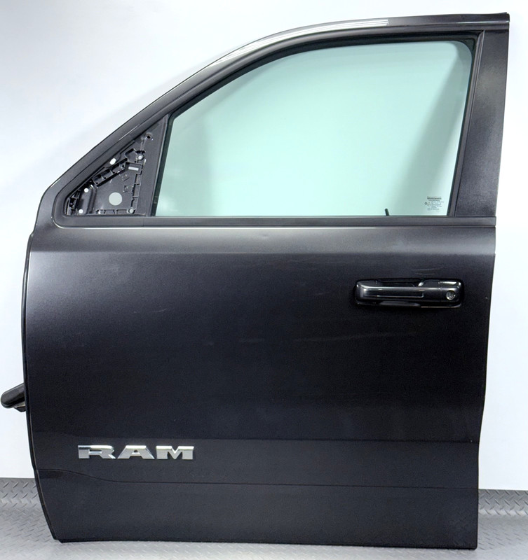 ✅ 2019-2025 RAM 1500 5th Gen OEM FRONT LEFT DRIVER SIDE DOOR GRAY PAU SHELL LH