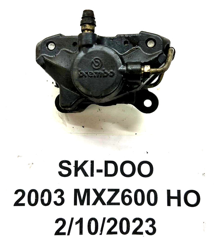 SKI-DOO MXZ 600 HO BRAKE CALIPER 2003 MY ZX CHASSIS 507032351
