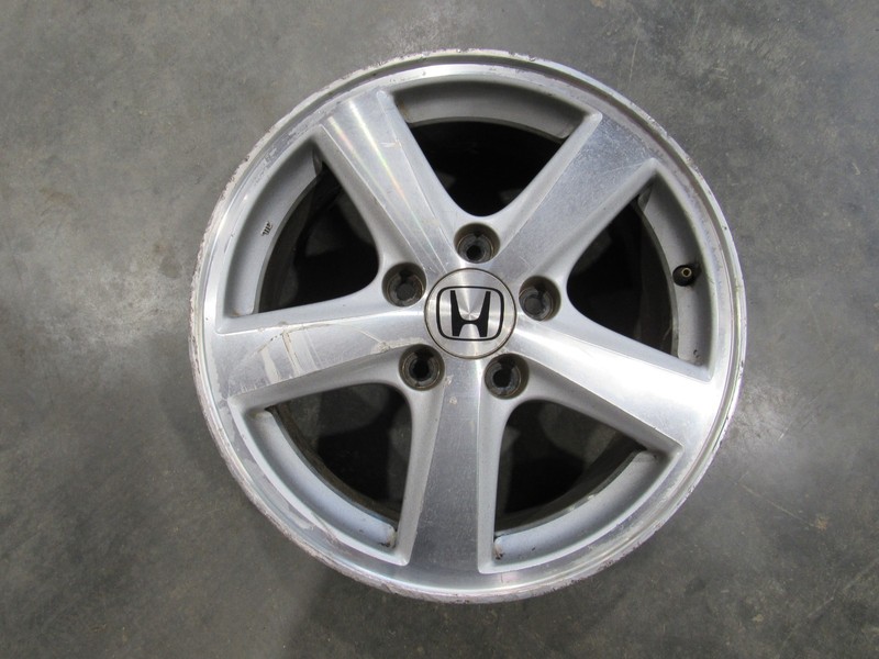 03 04 05 HONDA ACCORD WHEEL (2) 16x6-1/2, ALLOY, 5 SPOKE 4CYLINDER/03- 04(5 LUG)