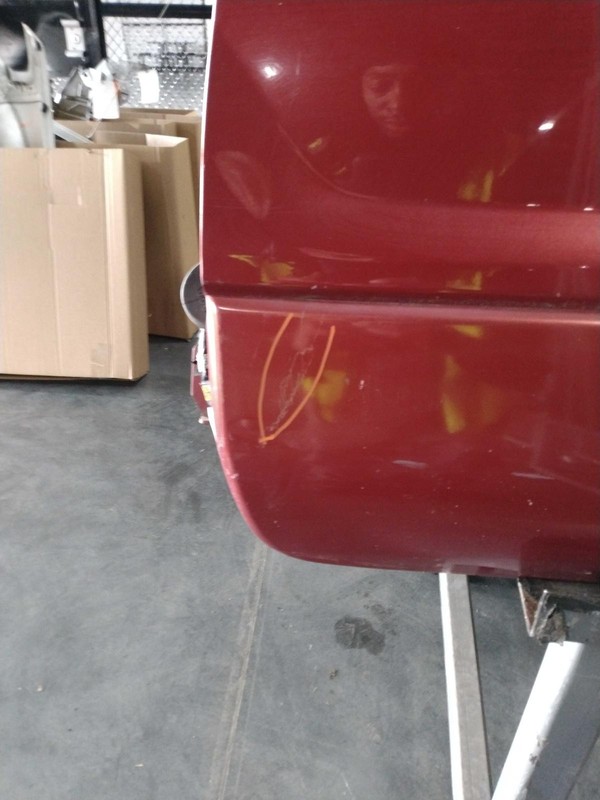 2007 Subaru Forester Left Door Red Small Dent 4DR SUV 331744 149k Miles
