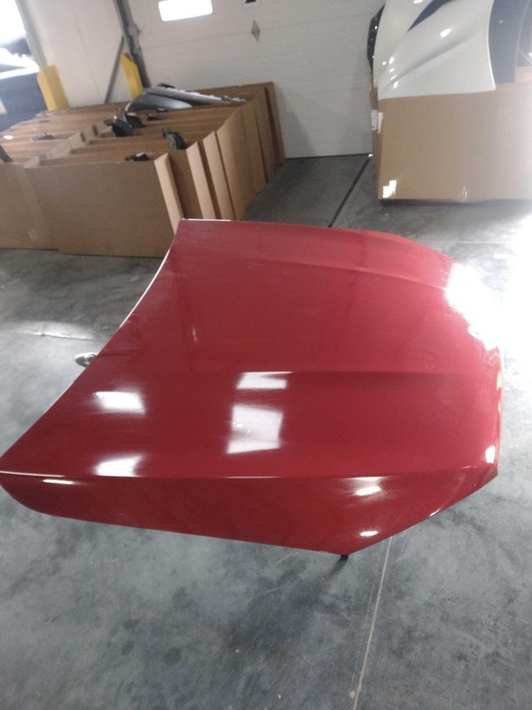 2020 Mercedes-Benz GLC-Class OEM Red Hood Panel, Used, 65K Miles