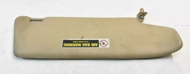 92-99 Mercedes W140 500SEL S500 S420 Left Driver Sun Visor Sunvisor Beige OEM
