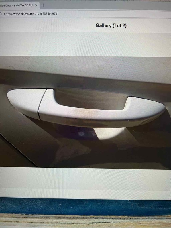 Outside Door Handle VW CC Right 09 10 11 12 13 14 15 16 17